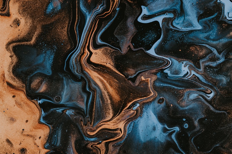 Coastal landscape painting at dusk with ocean waves